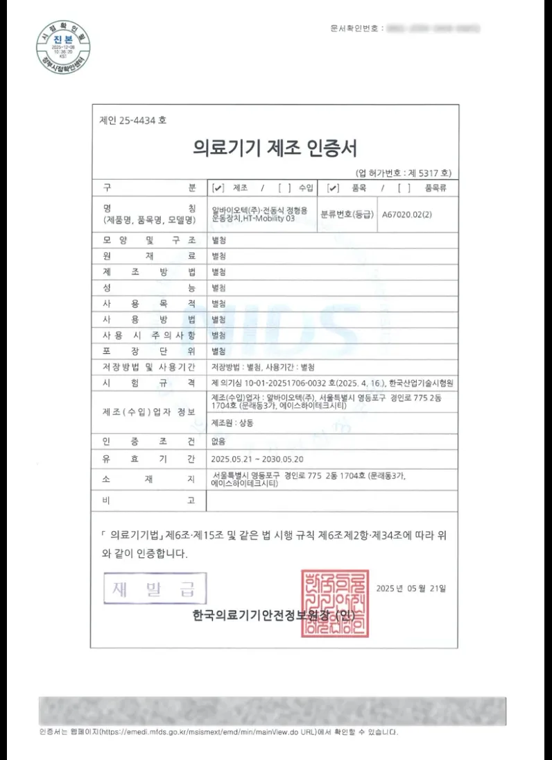 HT-Mobility03 manufacturing license