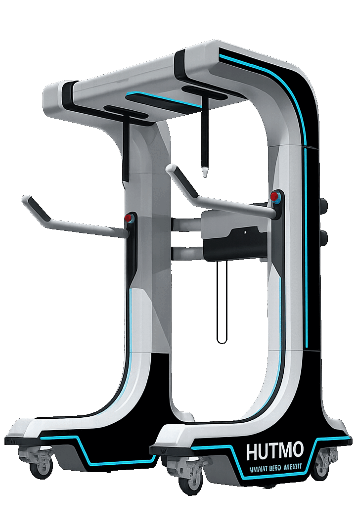 Man walking in exoskeleton